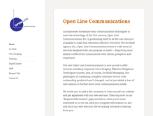 Tablet Screenshot of open-line.com